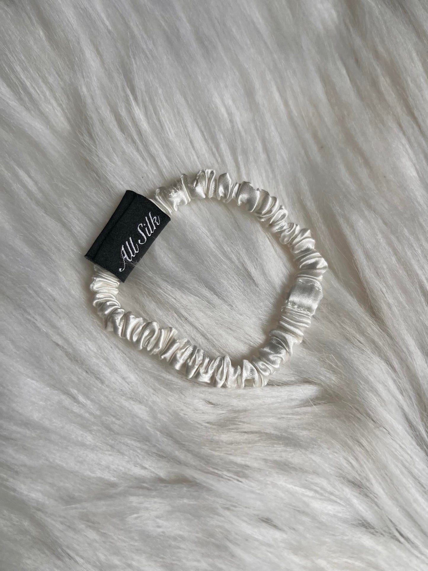 Pure Silk Extra Skinny Scrunchie