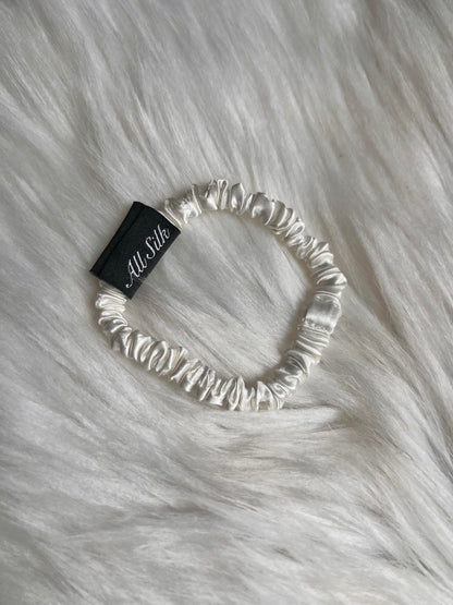 Pure Silk Extra Skinny Scrunchie